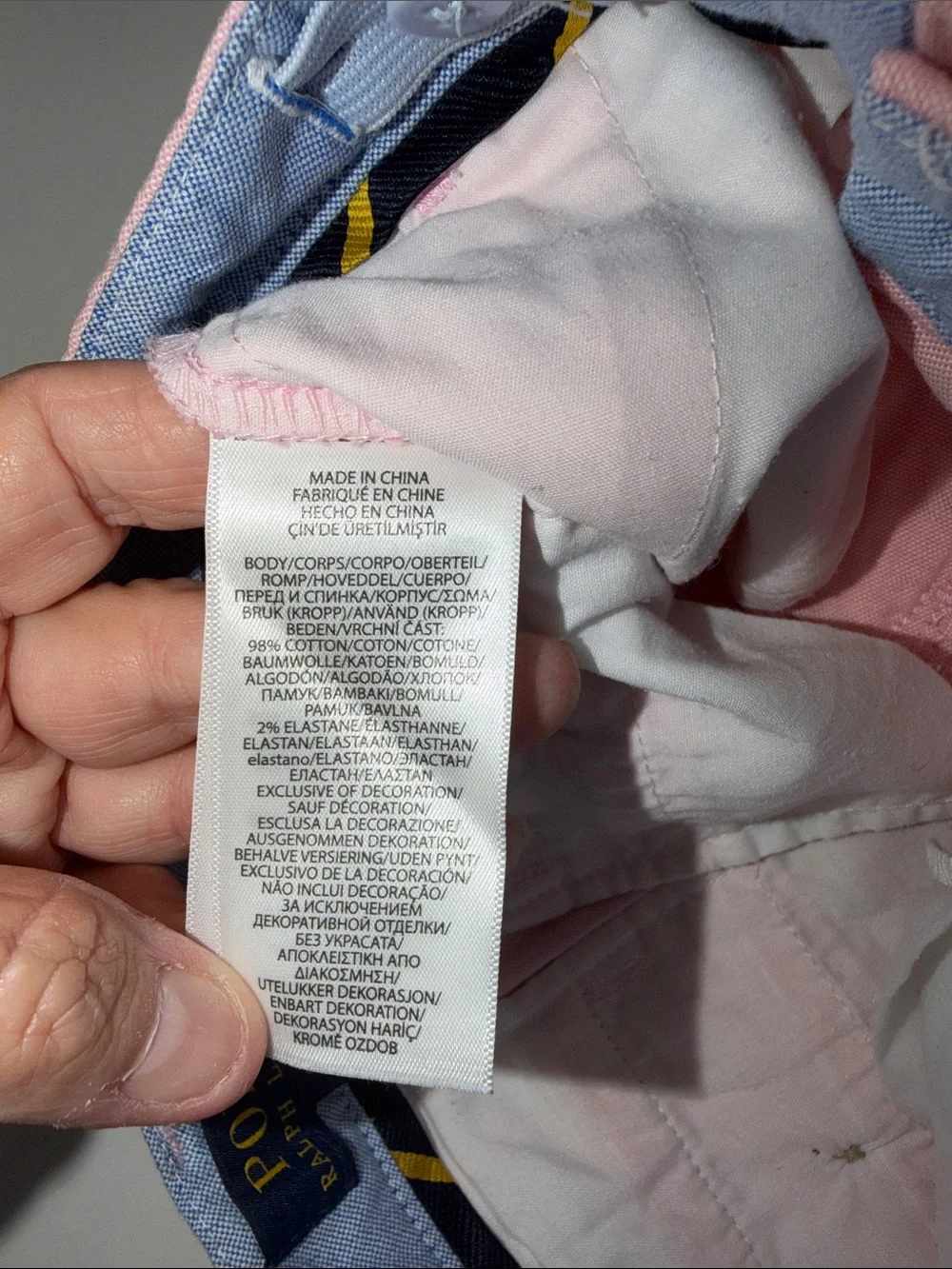 Boy's Ralph Lauren Pink Cotton Shorts